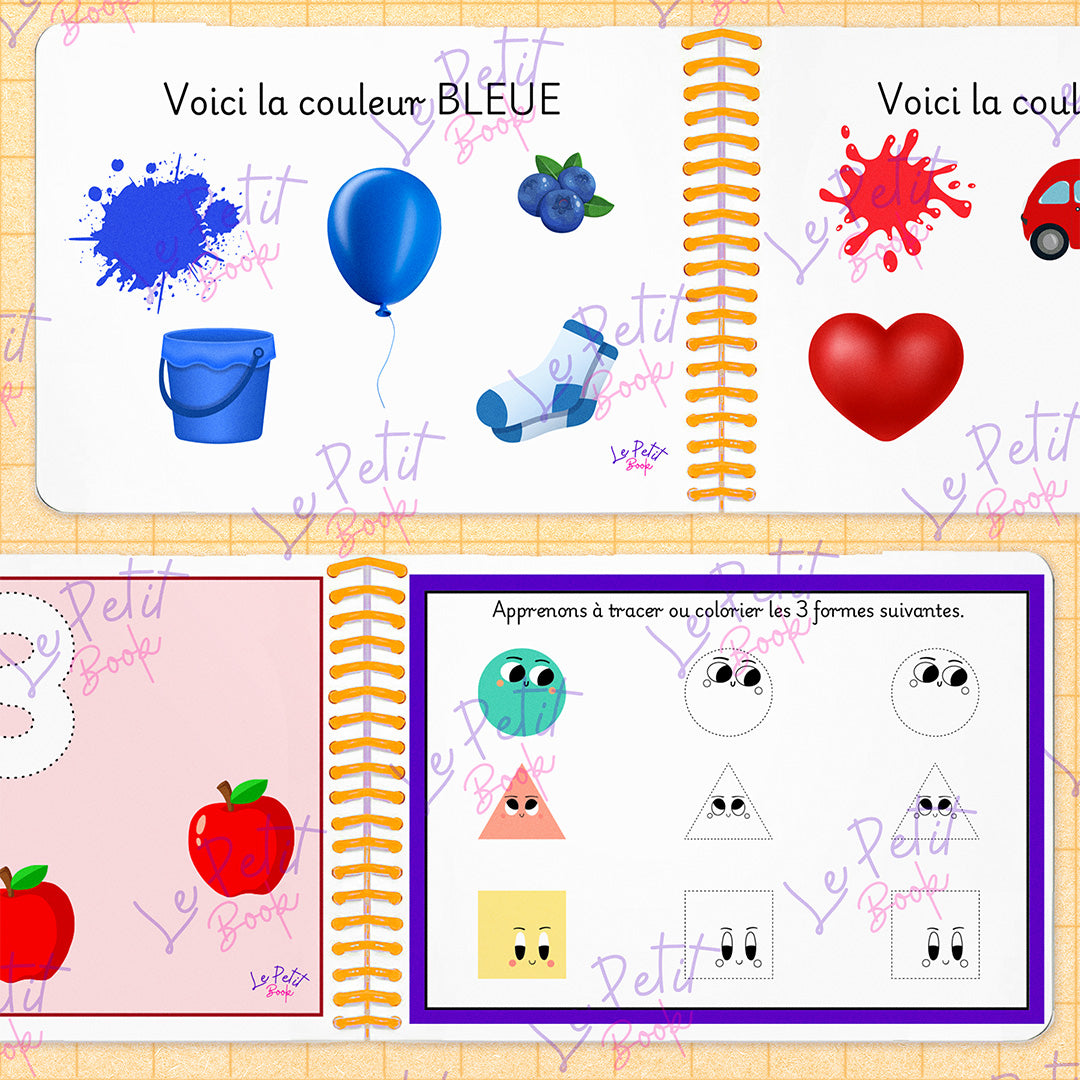 Shapes, Colours & Numbers _ Formes, Couleurs et Chiffres